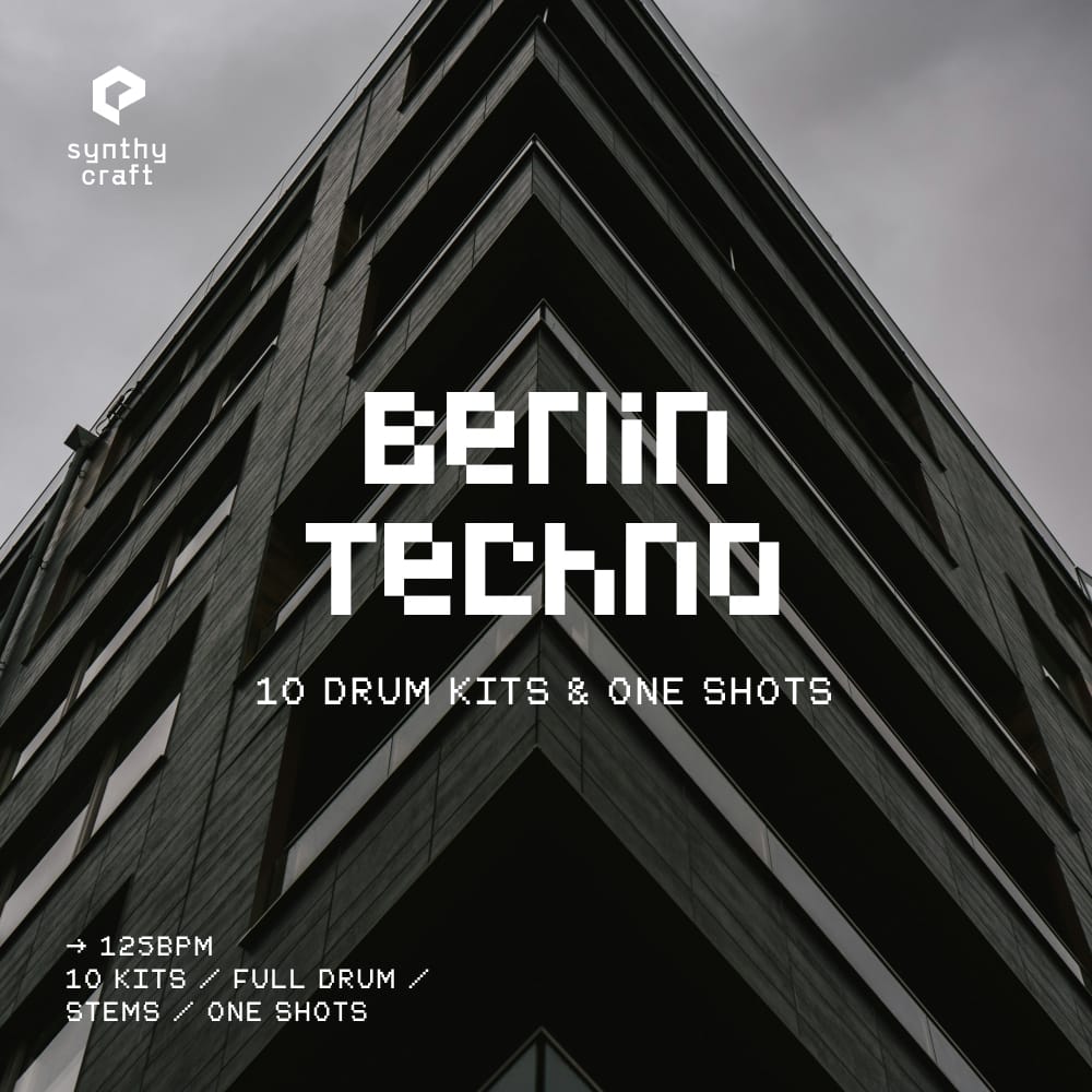 Berlin Techno - 10 Drum Kit Stems & One Shots
